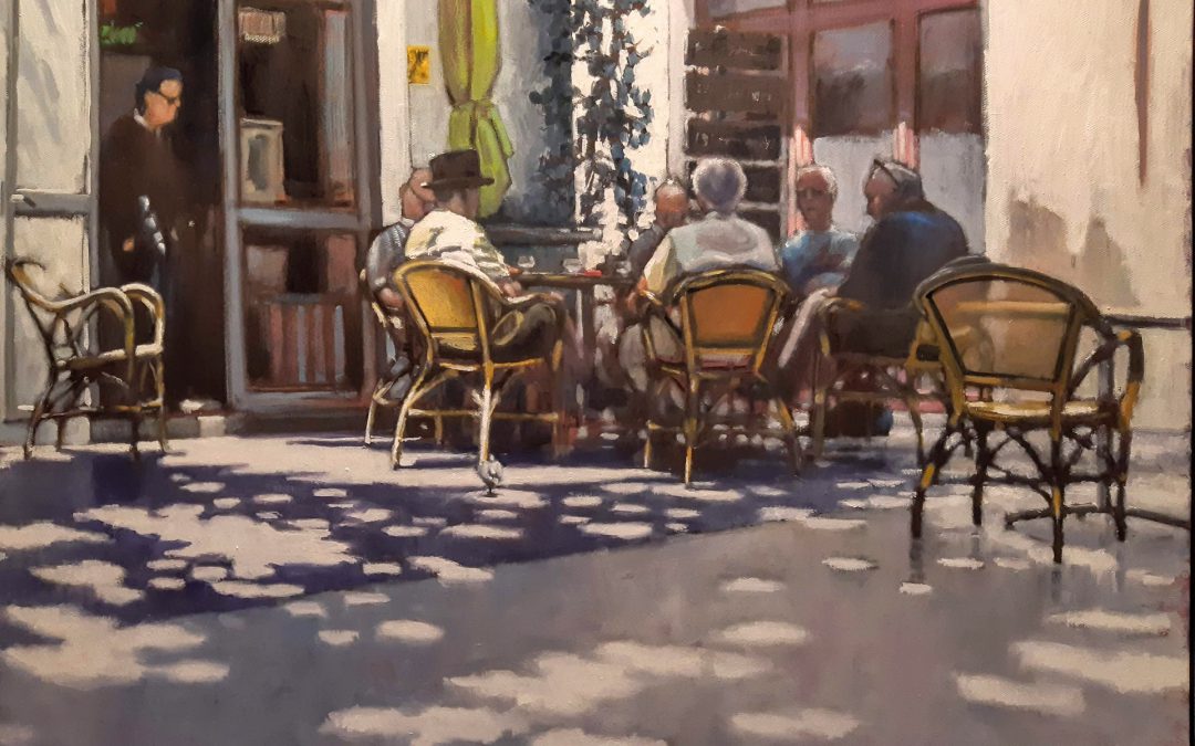 Café op de hoek