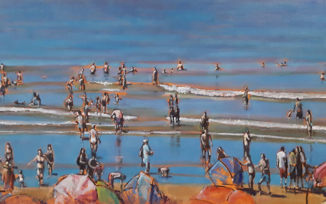 Dag naar het strand