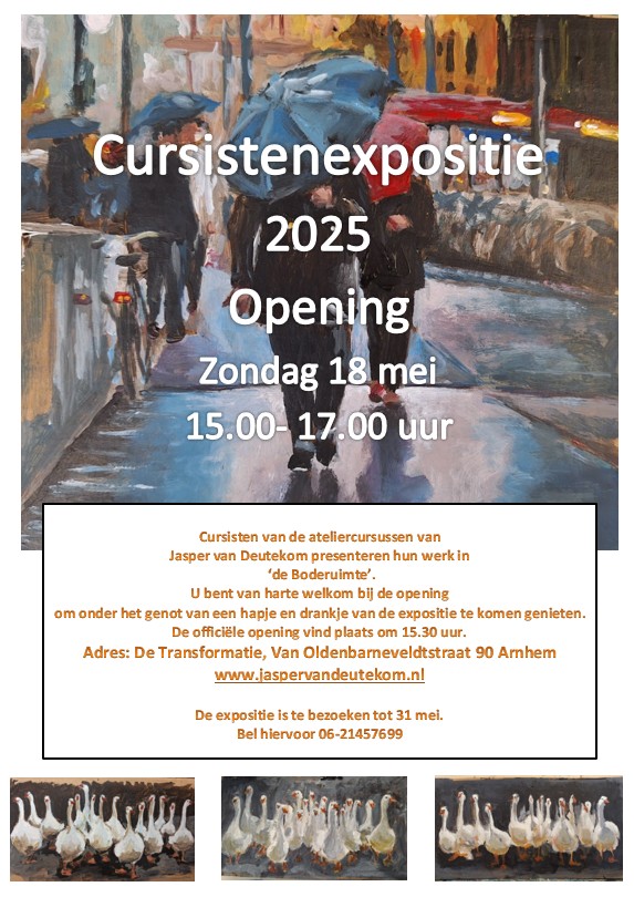 cursistenexpo 2025 jasper van Deutekom