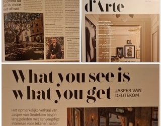 Mooi interview in Villa D’Arte