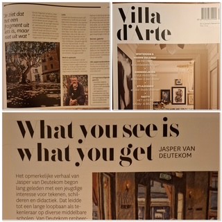 Mooi interview in Villa D’Arte