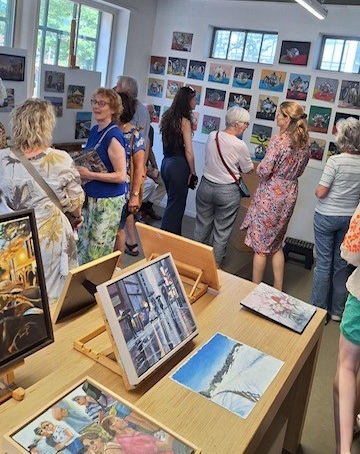 Cursistenexpositie 2026 geopend (2 video’s)